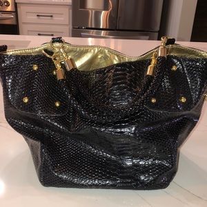 Black snake Big Buddha bag